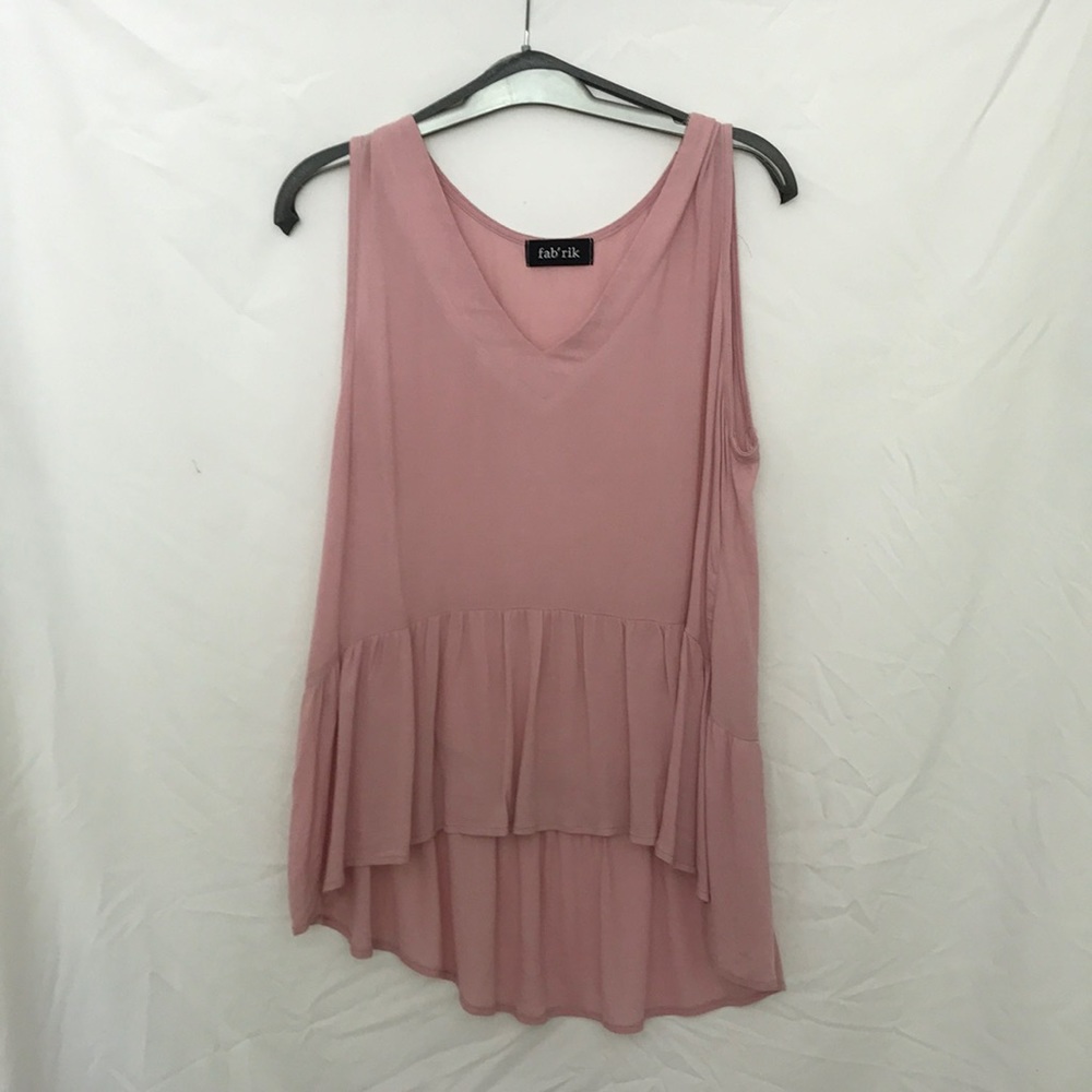 Fab’rik Pink, Peplum Tank